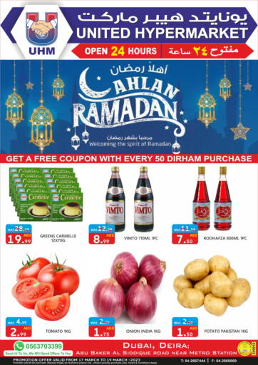 UAE - Dubai United Hypermarket offers in D4D Online. Ahlan Ramadan. . Till 19th March