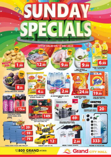 UAE - Sharjah / Ajman Grand Hyper Market offers in D4D Online. City Mall - Dubai. . Only On 15th December