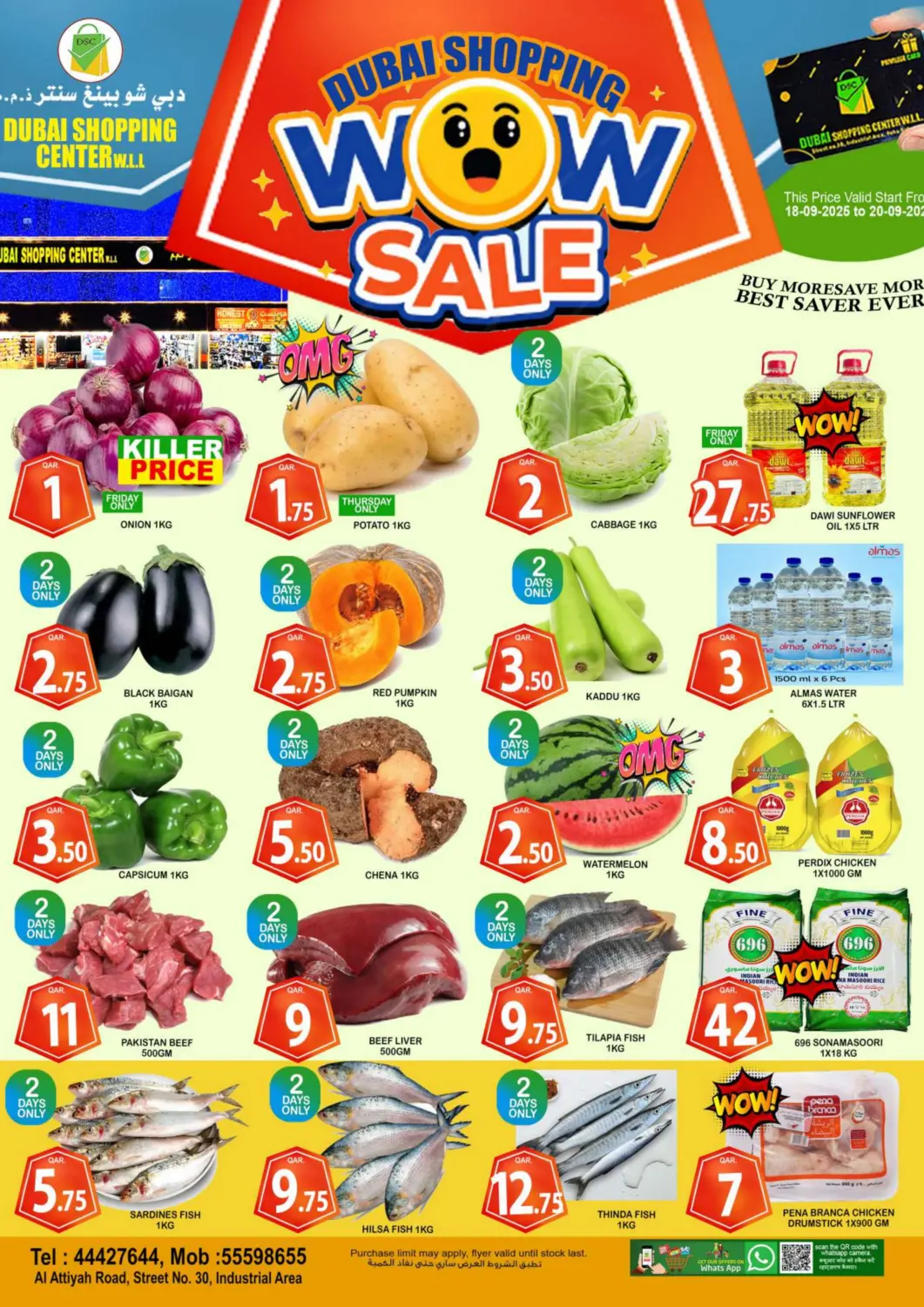 Qatar - Doha Dubai Shopping Center offers in D4D Online. Wow Sale. . Till 20th September