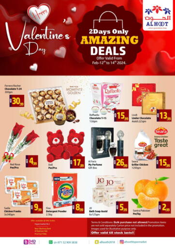 UAE - Ras al Khaimah Al Hooth offers in D4D Online. Valentine's Day. . Till 14th February