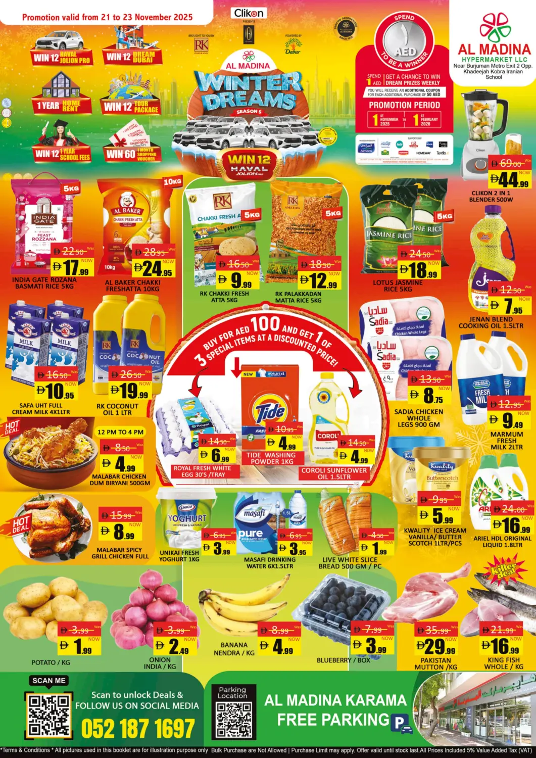 UAE - Dubai Al Madina  offers in D4D Online. Karama, Dubai. . Till 23rd November