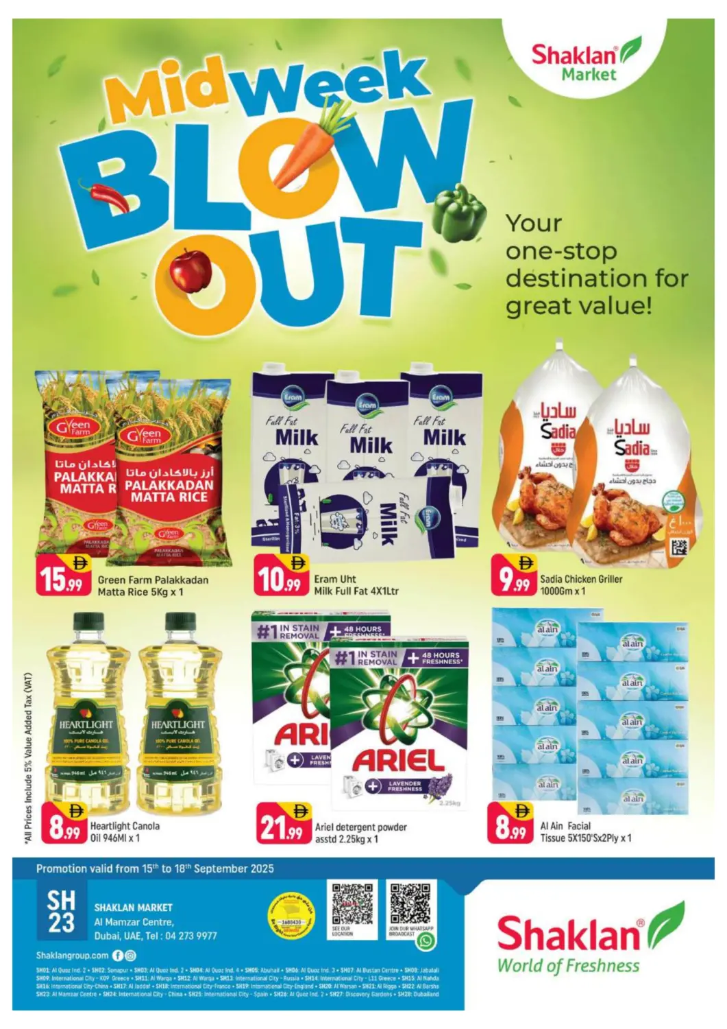 UAE - Dubai Shaklan  offers in D4D Online. Al Mamzar Center, Dubai. . Till 18th September