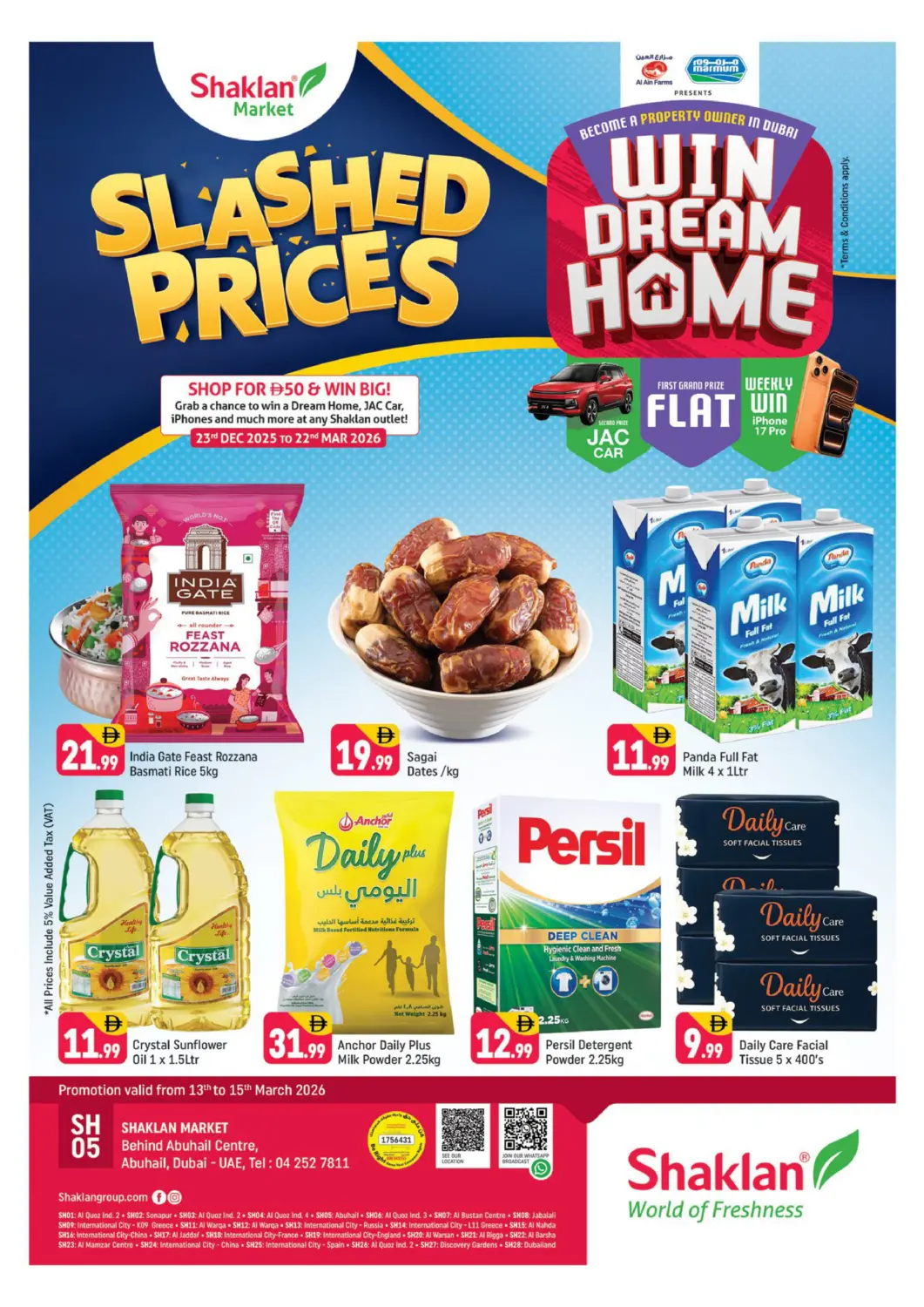 UAE - Dubai Shaklan  offers in D4D Online. Behind Abuhail Centre,Dubai. . Till 15th March