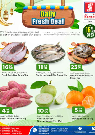 Qatar - Al-Shahaniya Safari Hypermarket offers in D4D Online. Daily Fresh Deals. . Only On 16th April