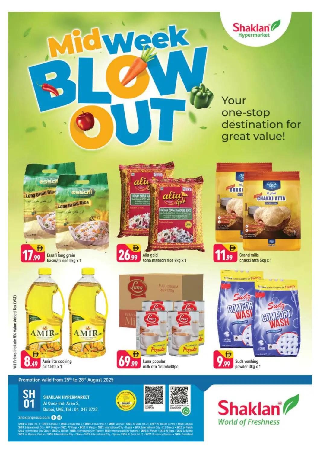 UAE - Dubai Shaklan  offers in D4D Online. Al Quoz Industrial Area 2- Dubai. . Till 28th August