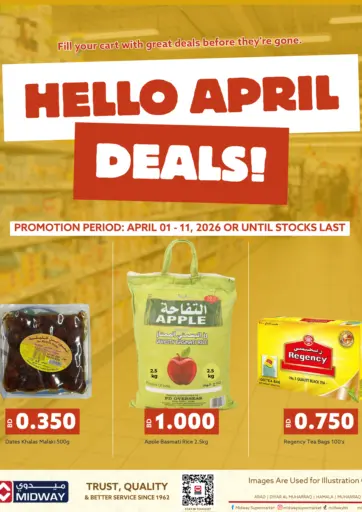 Hello April Deals!