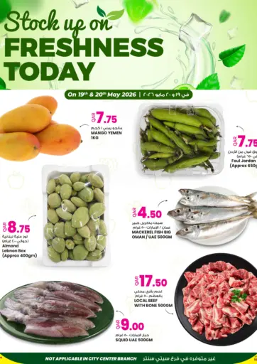 Stock Up On Freshness Today