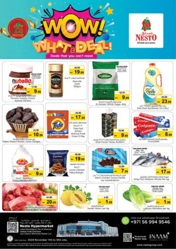 UAE - Dubai Nesto Hypermarket offers in D4D Online. Lamp Roundabout, Ras Al Khaimah. . Till 13th November