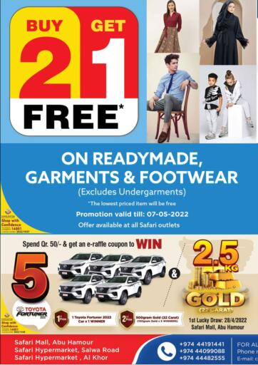 Qatar - Al Khor Safari Hypermarket offers in D4D Online. Daily Deals. . Only On 27th April