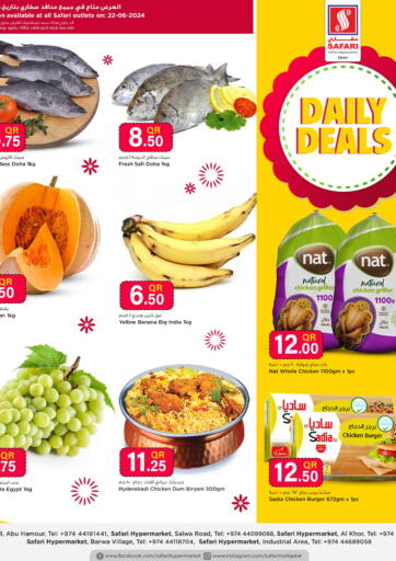 Qatar - Doha Safari Hypermarket offers in D4D Online. Daily Deals. . Only On 22nd June