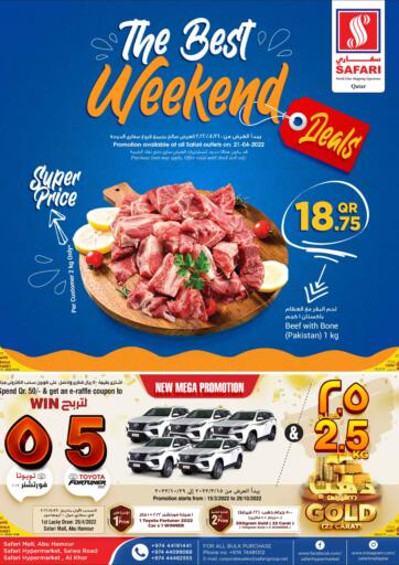 Qatar - Doha Safari Hypermarket offers in D4D Online. The Best Weekend. . Only On 21st April
