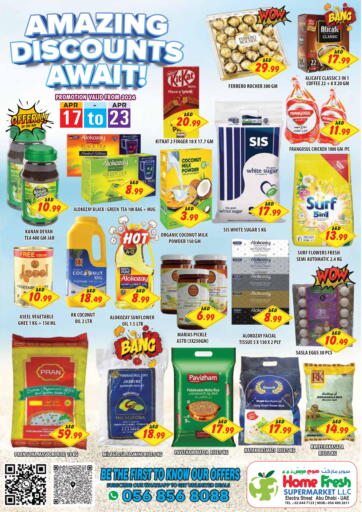 UAE - Abu Dhabi Home Fresh Supermarket offers in D4D Online. Amazing Discounts Await!. . Till 23rd April
