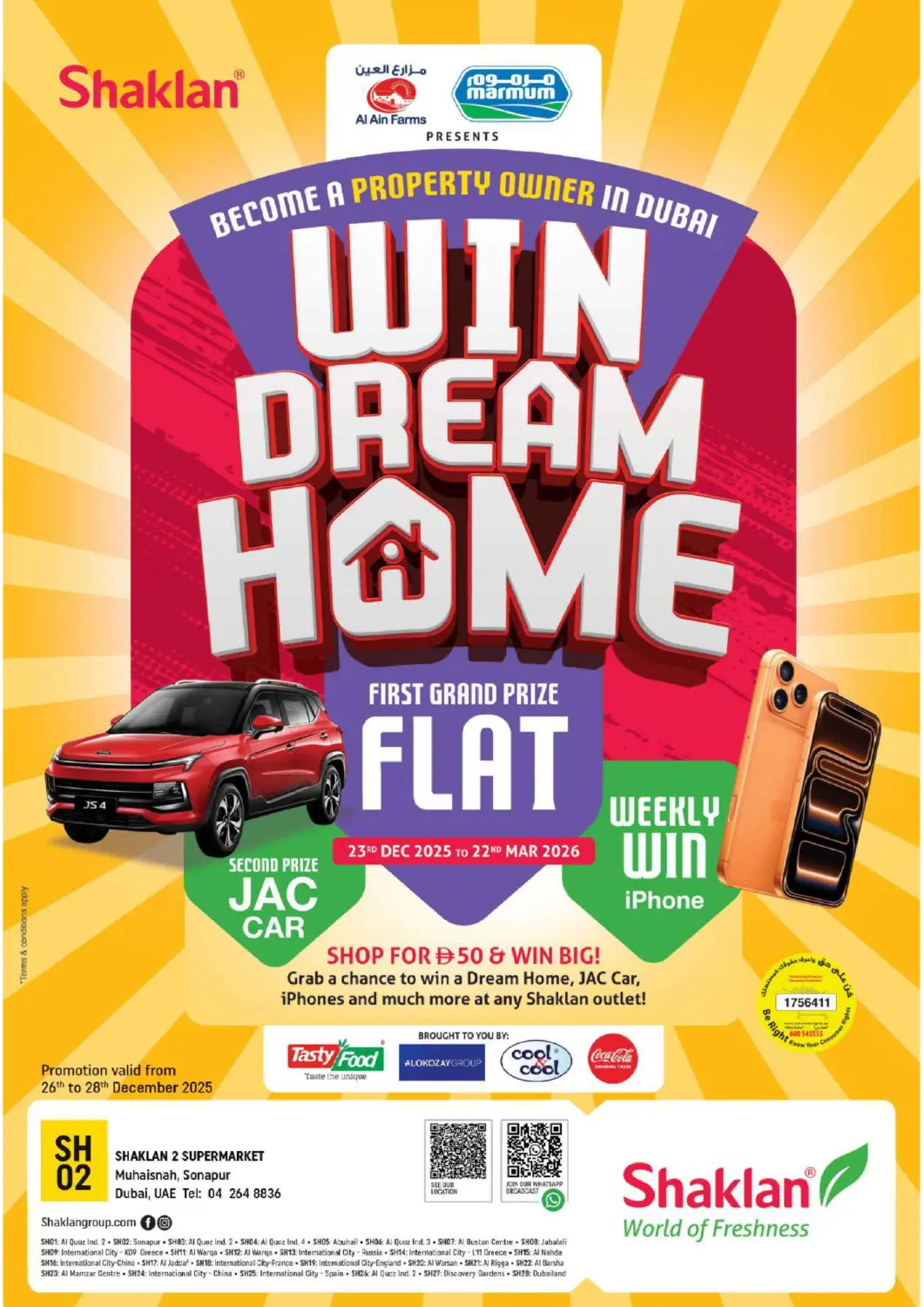 UAE - Dubai Shaklan  offers in D4D Online. Muhaisnah,Sonapur. . Till 28th December