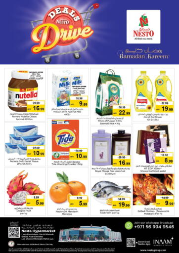 UAE - Ras al Khaimah Nesto Hypermarket offers in D4D Online. Lamp Roundabout, Ras al Khaima. . Till 27th March