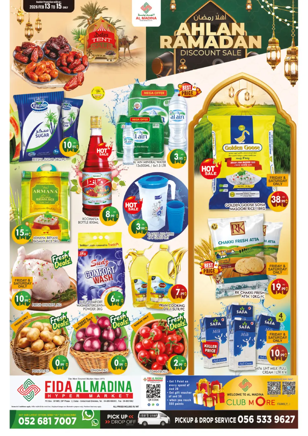 UAE - Dubai AL MADINA (Dubai) offers in D4D Online. Fida Al Madina - DIP 2. . Till 15th February