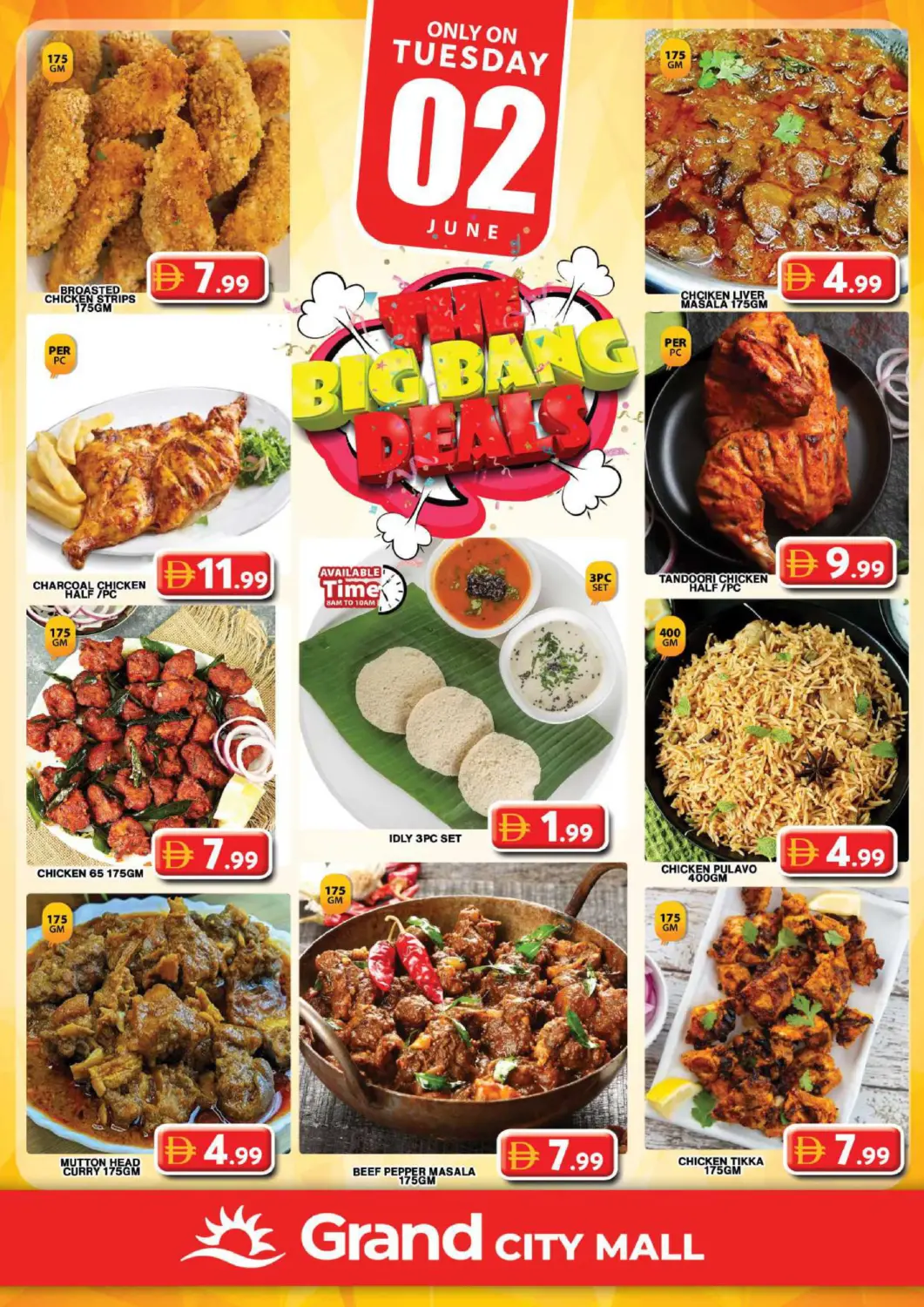 UAE - Dubai Grand Hyper Market offers in D4D Online. Grand City Mall, Dubai. . Only On 2nd June