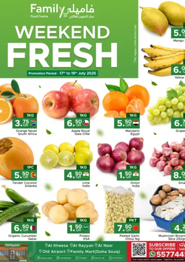Family Food Centre - Weekend Fresh in Qatar Offers - Qatar Weekend Fresh