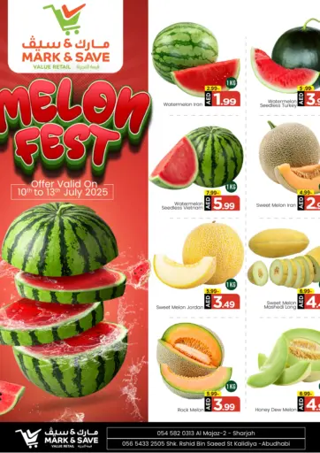 Mark & Save - Melon Fest in UAE Offers - United Arab Emirates Melon Fest
