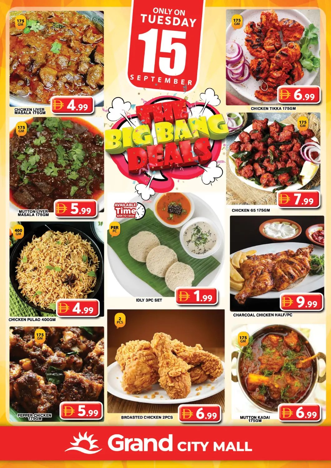 UAE - Dubai Grand Hyper Market offers in D4D Online. Grand City Mall,Dubai. . Only On 15th September
