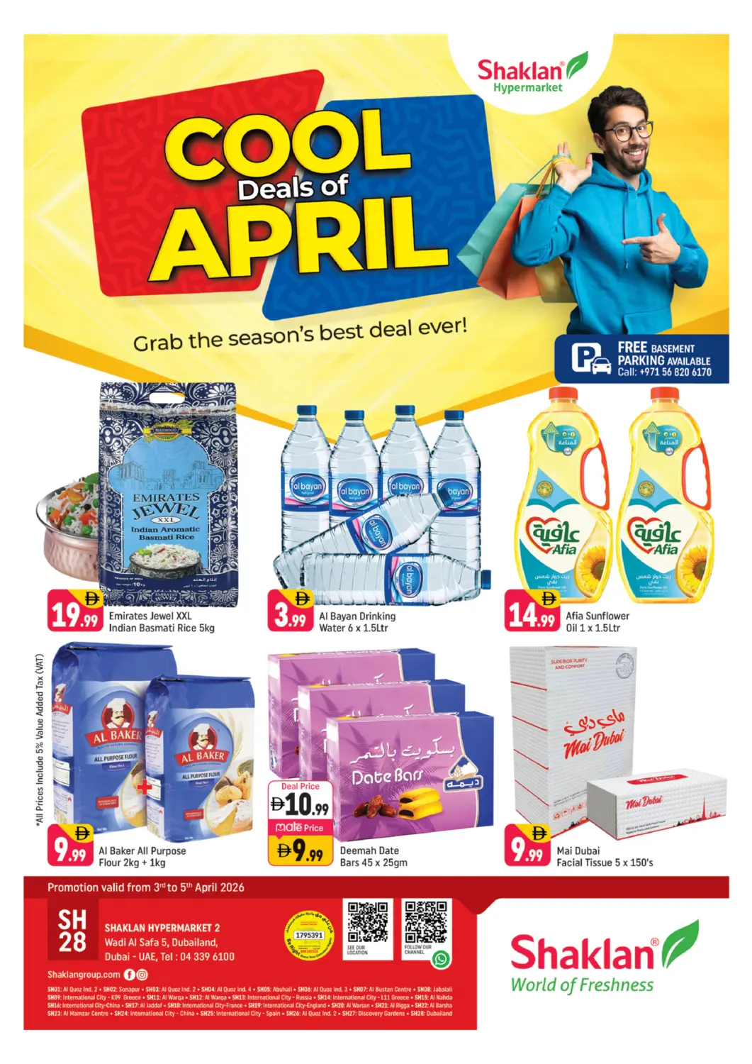 UAE - Dubai Shaklan  offers in D4D Online. Wadi Al Safa 5, Dubai. . Till 5th April