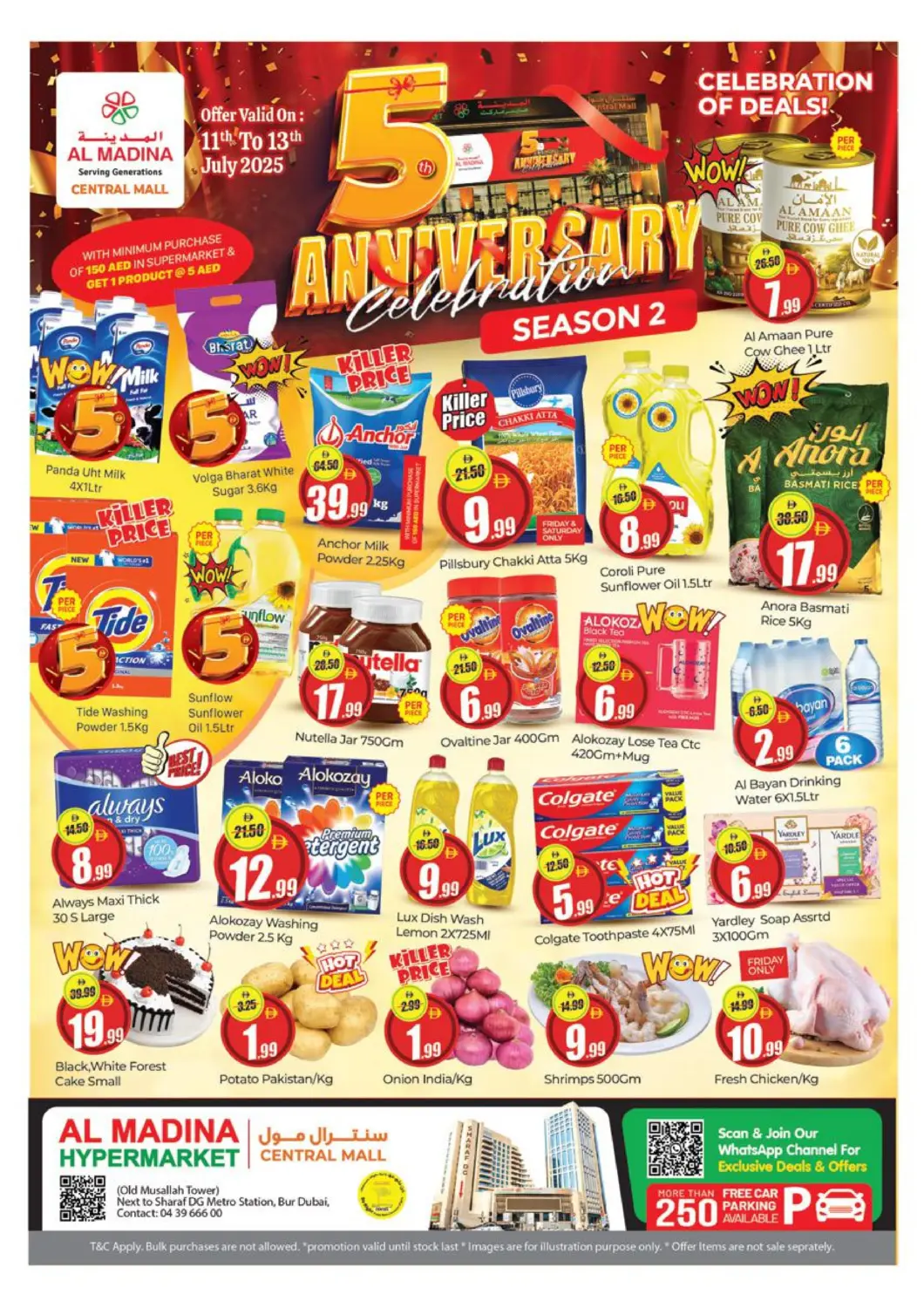 UAE - Dubai Al Madina  offers in D4D Online. Central Mall , Dubai. . Till 13th July