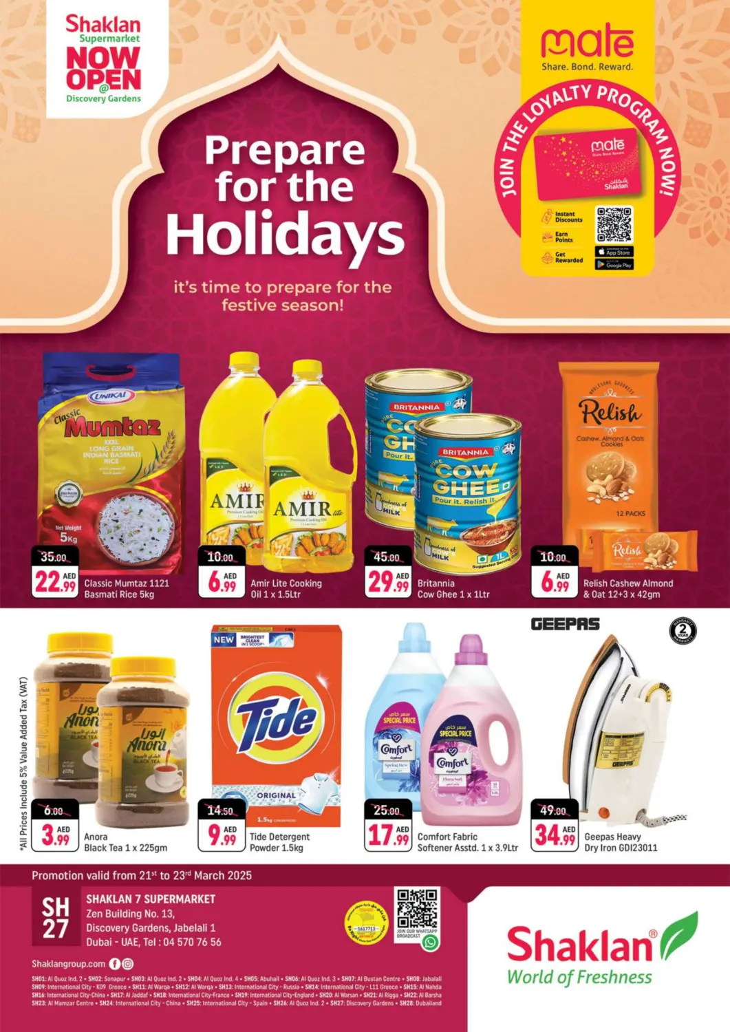 UAE - Dubai Shaklan  offers in D4D Online. Zen 4, 13 - Jebel Ali Village. . Till 23rd March