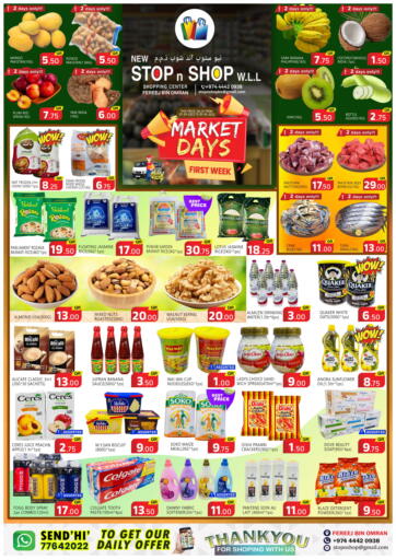 Qatar - Al Rayyan New Stop n Shop @Fereej Bin Omran offers in D4D Online. Market Days First Week. . Till 9th September