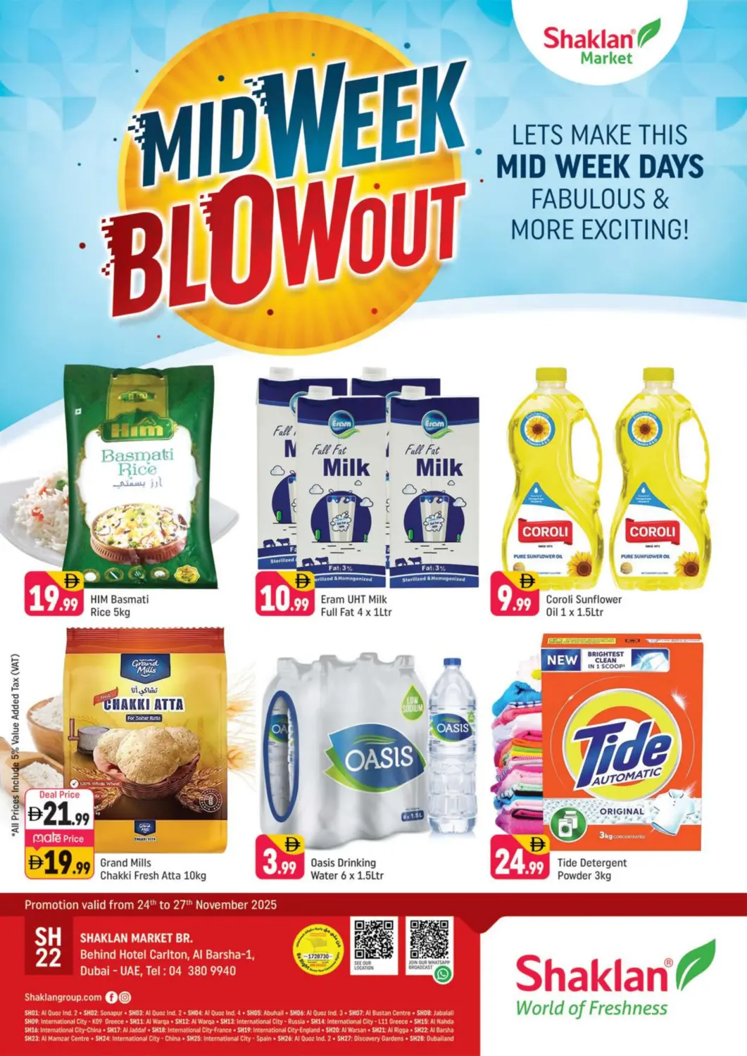 UAE - Dubai Shaklan  offers in D4D Online. Al Barsha 1, Dubai.. . Till 27th November