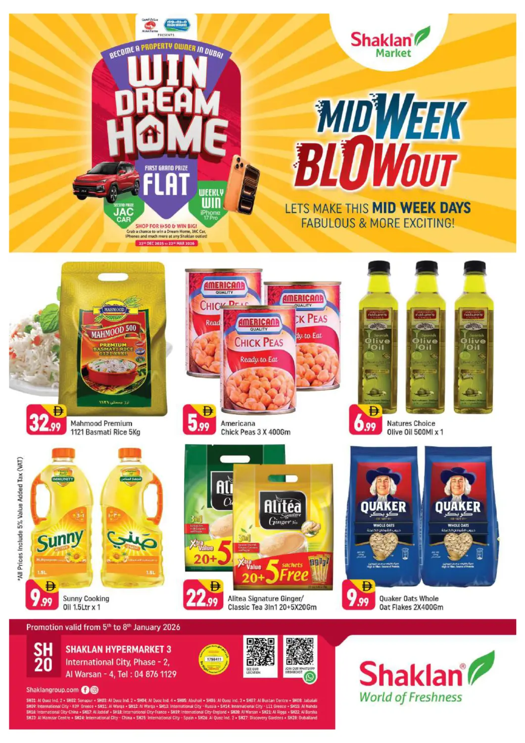 عروض شكلان ماركت الإمارات العربية المتحدة , الامارات - دبي في دي٤دي أونلاين. الورسان ٤. . حتى ٨ يناير