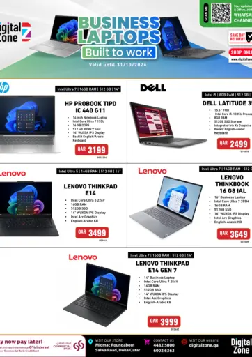 Business Laptops Built To Work