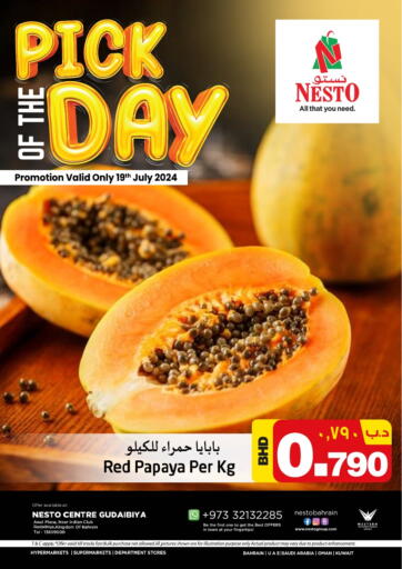 Bahrain NESTO  offers in D4D Online. Pick Of The Day. . Only On 19th July