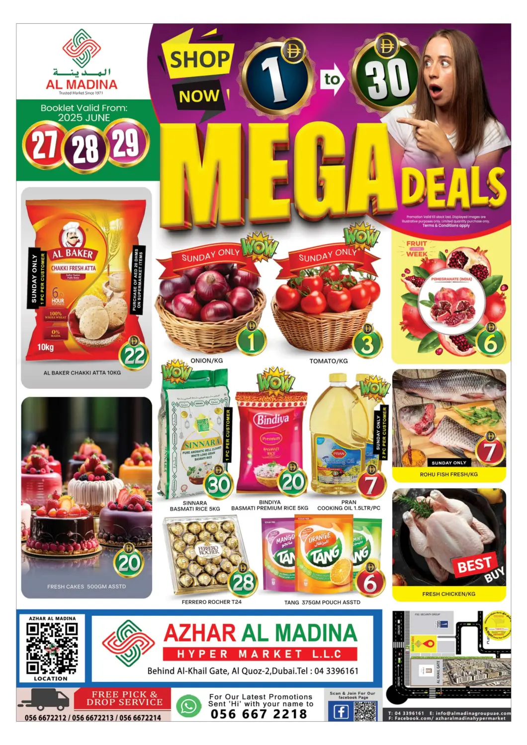 UAE - Dubai AL MADINA (Dubai) offers in D4D Online. Azhar Al Madina - Al Quoz. . Till 29th June