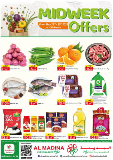 UAE - Abu Dhabi Al Madina Hypermarket offers in D4D Online. Midweek Offers @ ICAD. . Till 25th May