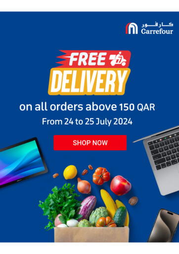 Qatar - Al Daayen Carrefour offers in D4D Online. Free Delivery. . Till 25th July