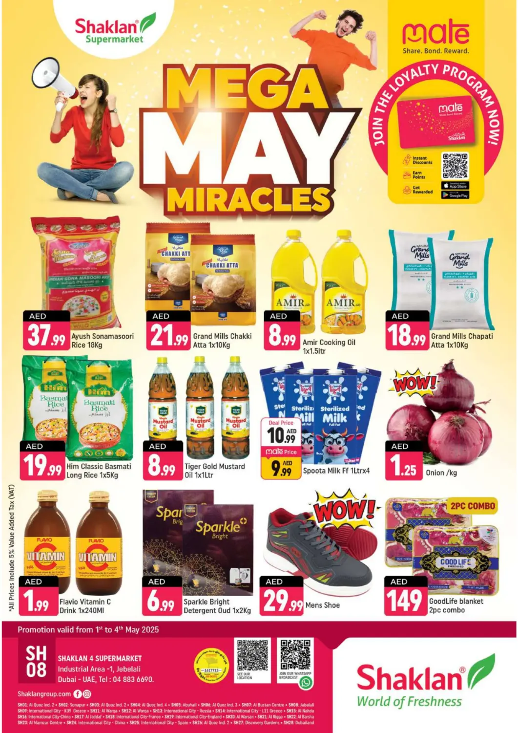 UAE - Dubai Shaklan  offers in D4D Online. Jebel Ali, Ind Area 1, Dubai.. . Till 4th May