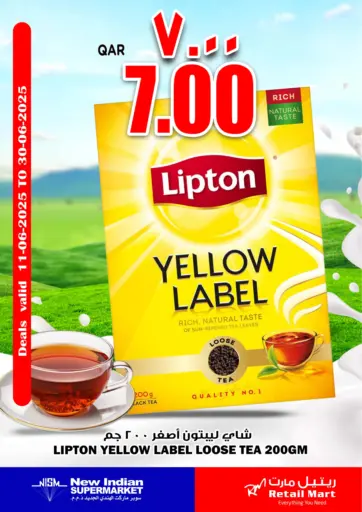 New Indian Supermarket - LIPTON DEAL in Qatar Offers - Qatar LIPTON DEAL