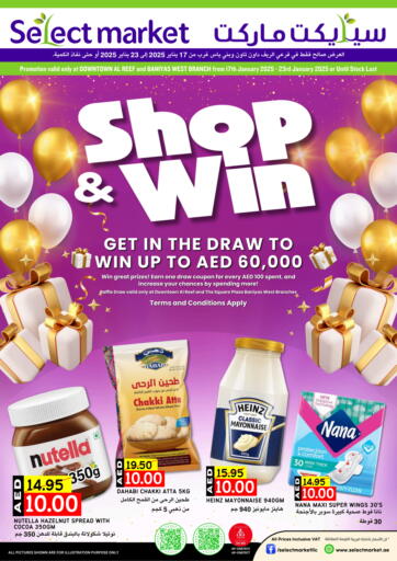 UAE - Abu Dhabi Select Market offers in D4D Online. Shop & Win. . Till 23rd January