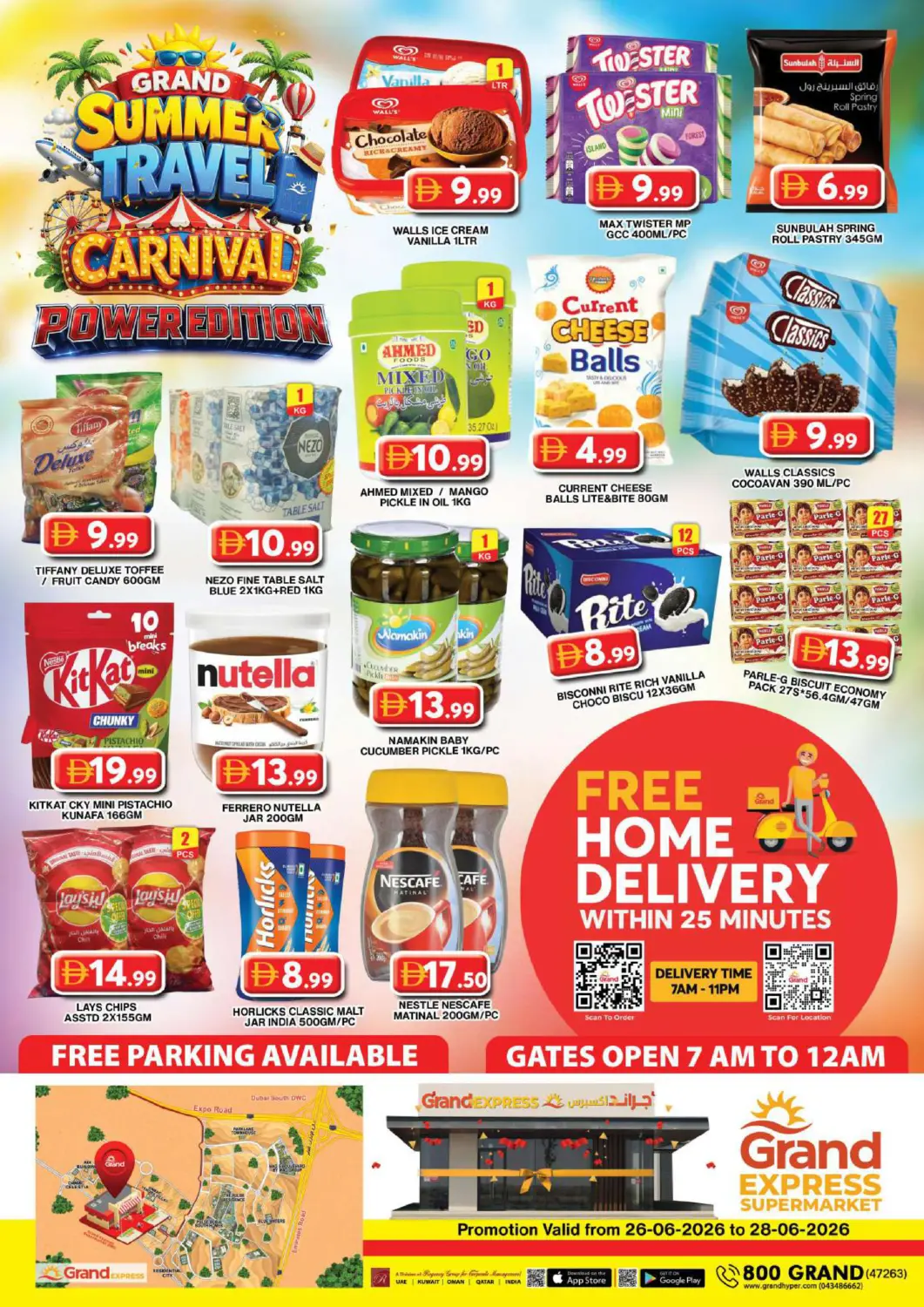 UAE - Dubai Grand Hyper Market offers in D4D Online. Grand Express Supermarket, Dubai. . Till 28th June