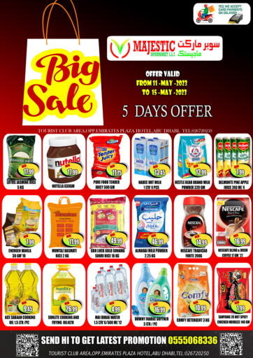 UAE - Abu Dhabi Majestic Supermarket offers in D4D Online. Big Sale. . Till 15th May