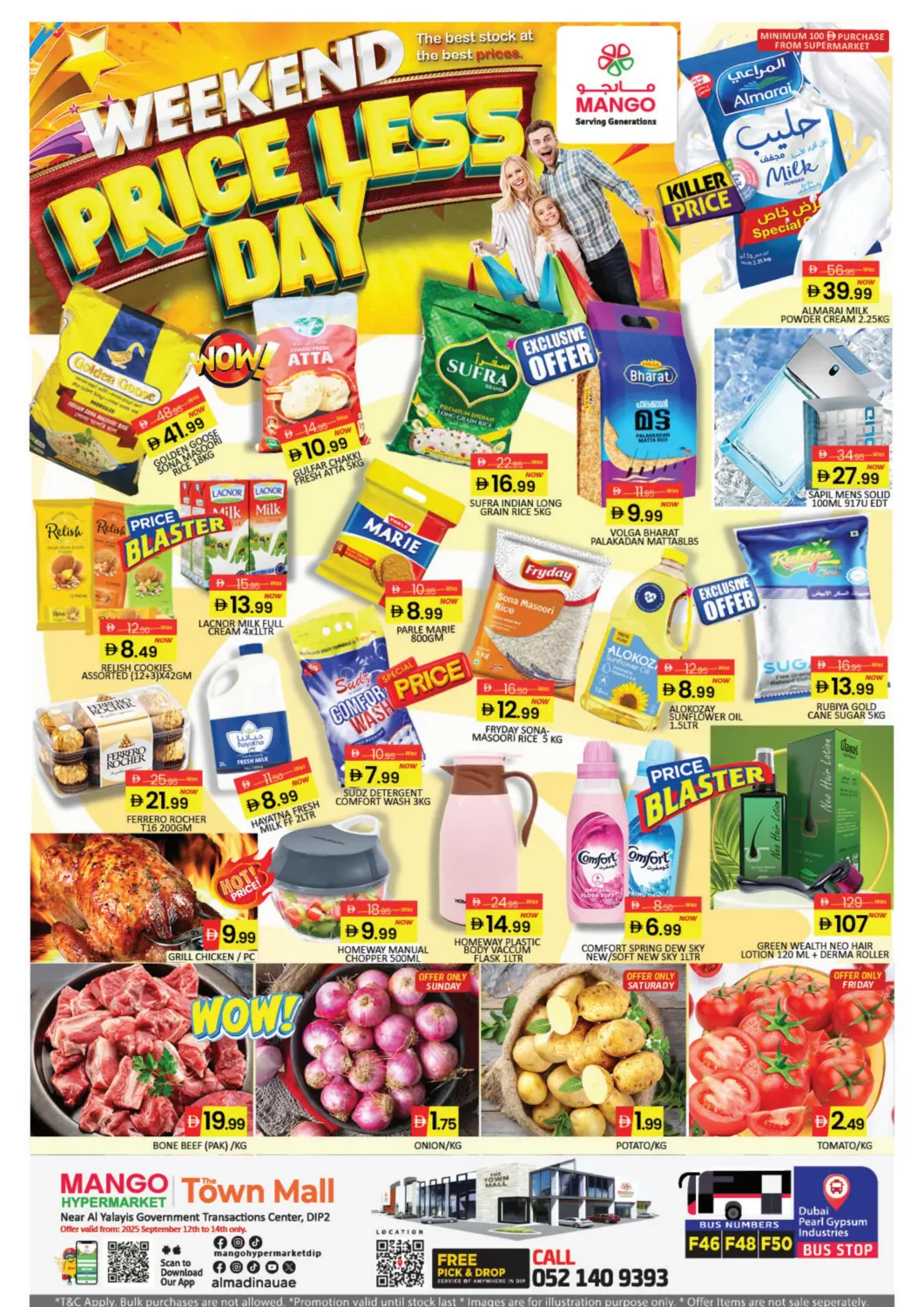 UAE - Dubai Mango Hypermarket LLC offers in D4D Online. DIP - Dubai. . Till 14th September