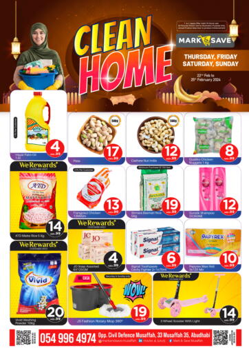 UAE - Abu Dhabi Mark & Save offers in D4D Online. Clean Home. . Till 25th February
