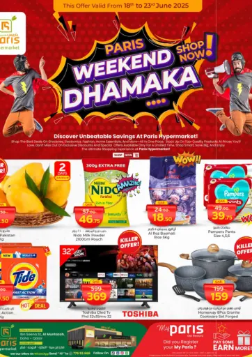 Paris Hypermarket - Weekend Dhamaka in Qatar Offers - Qatar Weekend Dhamaka