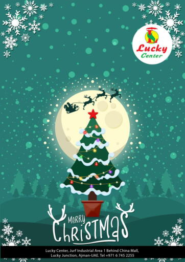 UAE - Sharjah / Ajman Lucky Center offers in D4D Online. Merry Christmas. . Only On 25th December