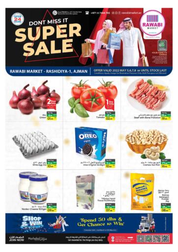 UAE - Sharjah / Ajman Rawabi Market Ajman offers in D4D Online. Rashidiya , Ajman. . Till 8th May