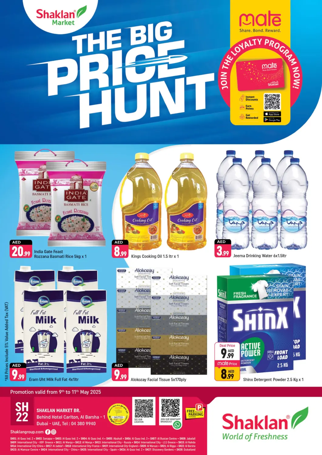UAE - Dubai Shaklan  offers in D4D Online. Behind Hotel Cartlon, Al Barsha-1. . Till 11th May