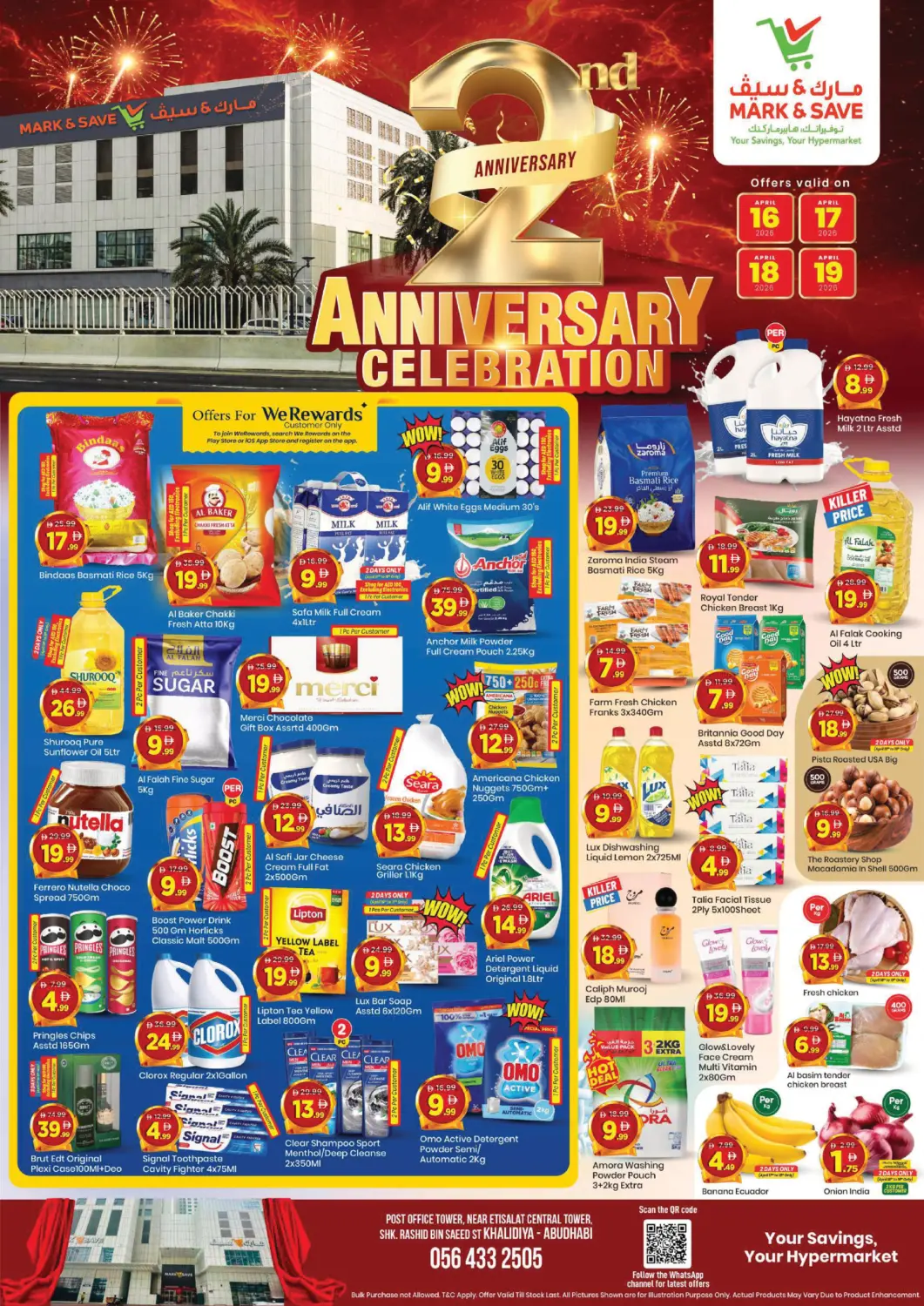 UAE - Abu Dhabi Mark & Save offers in D4D Online. Khalidiya - Abudhabi. . Till 19th April