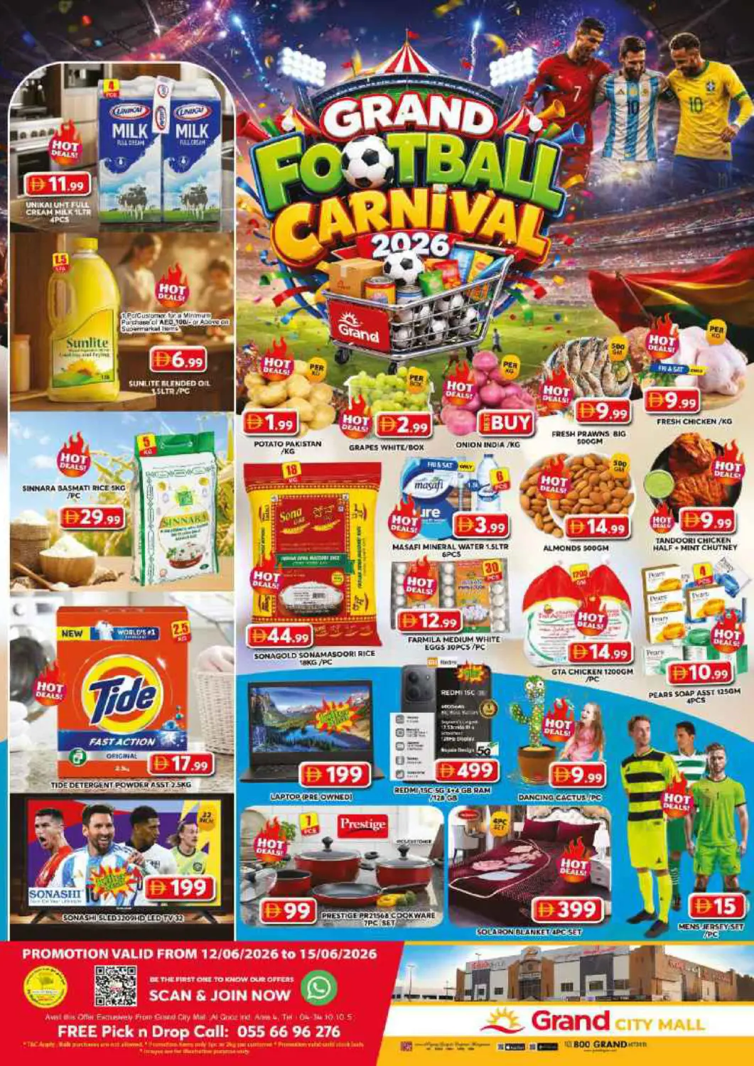 UAE - Dubai Grand Hyper Market offers in D4D Online. City Mall - Dubai. . Till 15th June