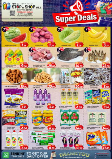 Qatar - Al Wakra New Stop n Shop @Fereej Bin Omran offers in D4D Online. Super Deals. . Till 20th May