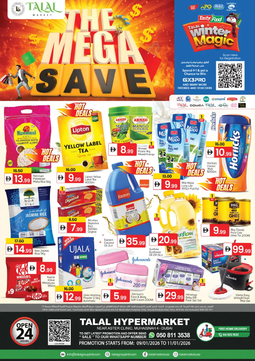 UAE - Dubai TALAL MARKET offers in D4D Online. Muhaisnah 4, Dubai. . Till 11th January