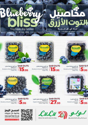 KSA, Saudi Arabia, Saudi - Jeddah LULU Hypermarket offers in D4D Online. Blueberry Bliss. . Till 9th July